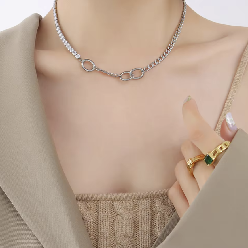 Golden Twists Unisex Chain Necklace - VAM Jewelry