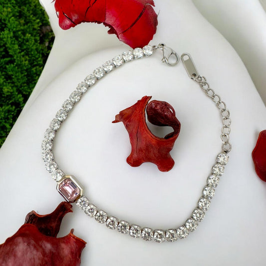 Zircon Tennis Bracelet - VAM Jewelry  